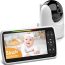 5 Inch Video Baby Monitor Pan Tilt 2MP Camera 2.4G Wireless 2-Way Audio Night Vision Surveillance Security Camera Babysitter