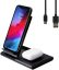 3 in 1 Wireless Charger Stand 15W Fast Charging Dock Station For Samsung Galaxy Watch For iPhone 12 Xiaomi Huawei For Airpods 2