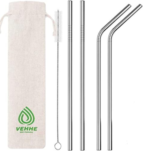 Reusable Metal Drinking Straws